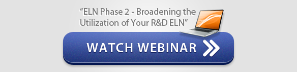 Watch Webinar "ELN Phase 2 Broadening the Utilization of Your R&D ELN" - CSols Inc.