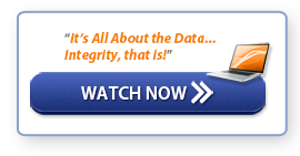 Webinar: "It's all about the Data... Integrity, that is!"