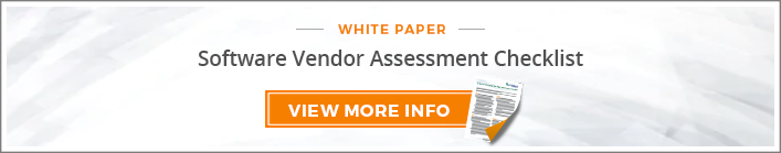 Software Vendor Assessment Checklist